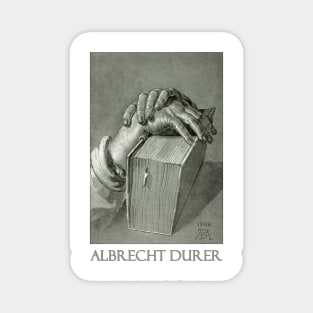 Hands on Bible (1506) by Albrecht Durer Magnet