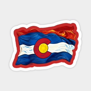 Colorado State Flag Magnet