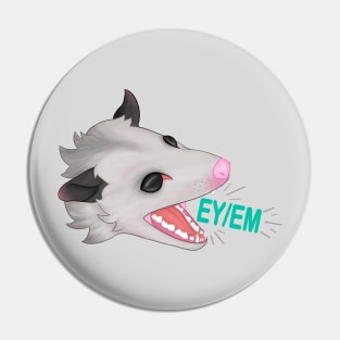 Pronoun opossum Ey / Em Pin