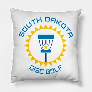 South Dakota Disc Golf - State Flag Light Pillow