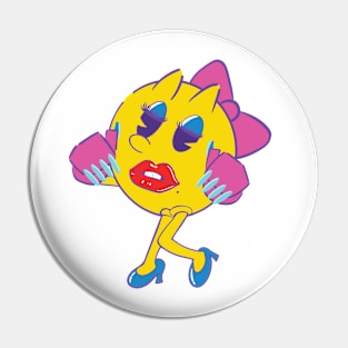 Gamer Girl (Pink Bow) Pin