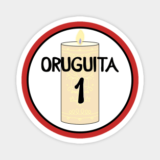 Oruguita Uno Magnet