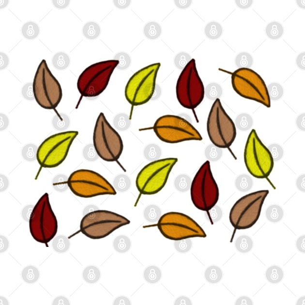 Fall Leaf Pack, Autumn Leaf by thcreations1