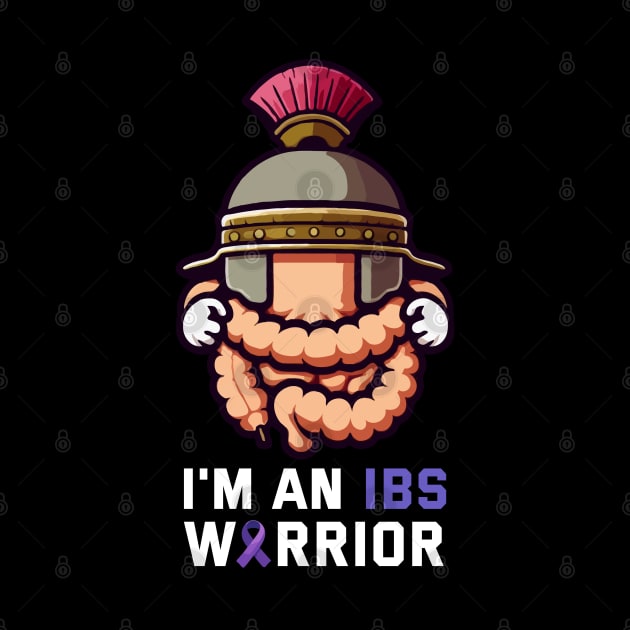 I'm An Ibs Warrior Irritable Bowel Syndrome Awareness by MoDesigns22 