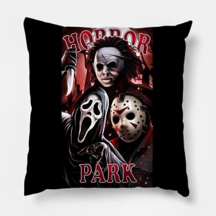 Halloween Horror Park Pillow