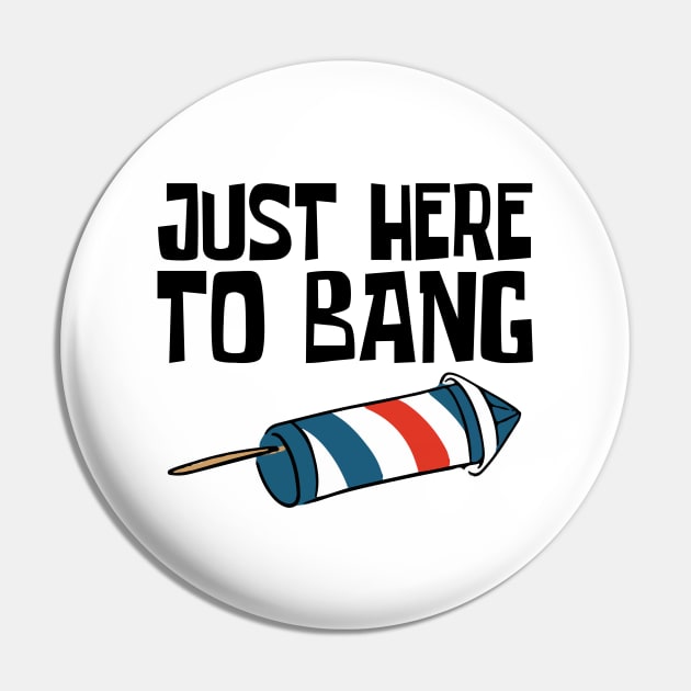 Just Here to Bang Pin by CF.LAB.DESIGN