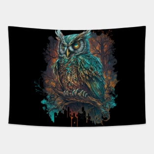 Owl Tapestry