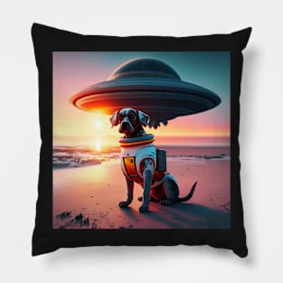 Space Dog #8 Pillow