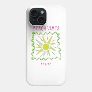 Beach Vibes OBX Outer Banks NC Phone Case