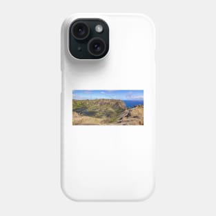 Rano Kau Crater - Orongo - Rapa Nui - Easter Island Phone Case