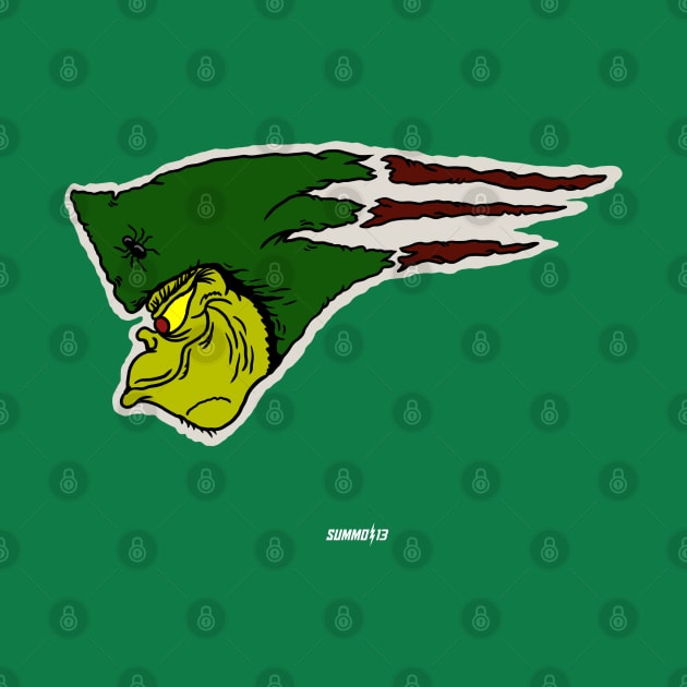 Flying Green Guy Logo by Summo13