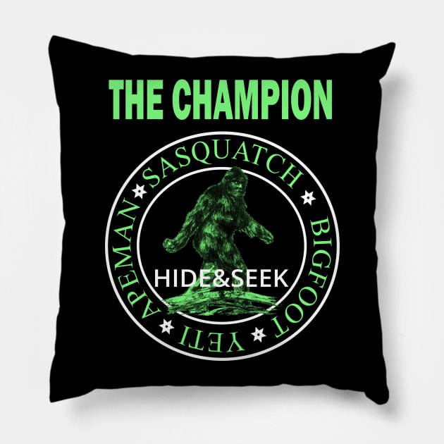 The Champion Sasquatch Pillow by Alienware