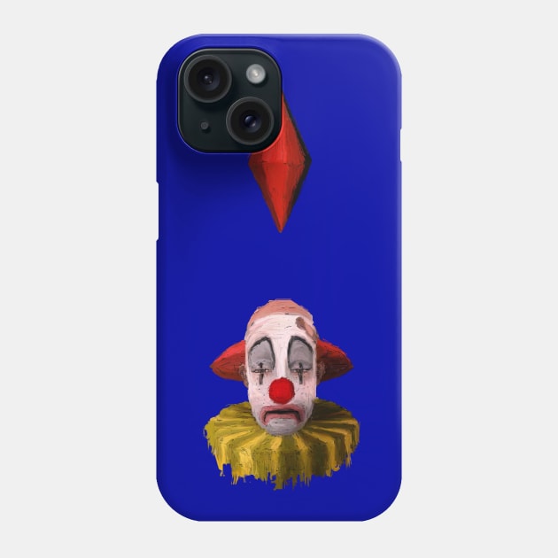 Sunny the Tragic Clown Phone Case by figue