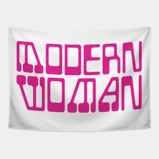 Modern Woman Tapestry