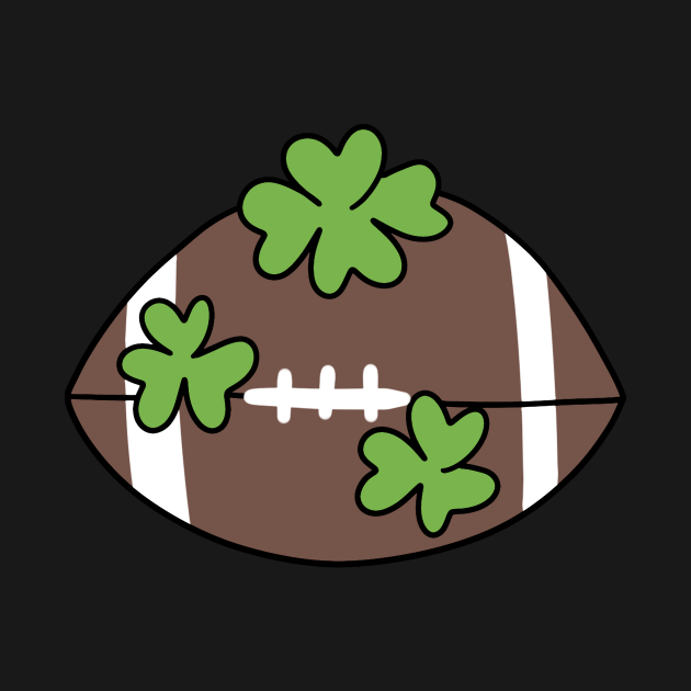 Lucky Football Football TShirt TeePublic