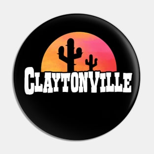 Claytonville Logo Pin