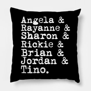 My so called life list of names Pillow