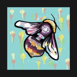 Purple honey bee T-Shirt