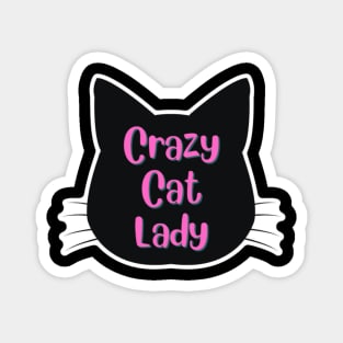 Crazy Cat Lady Magnet