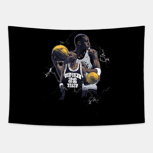 penny hardaway Tapestry by jerrysanji