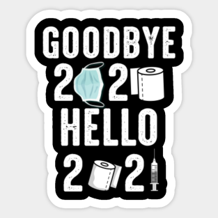 Goodbye Hello 21 Stickers Teepublic