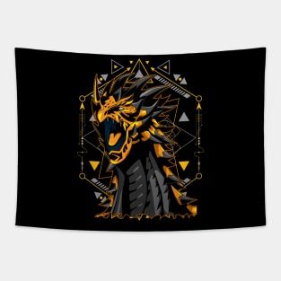 dragon golden vintage Tapestry