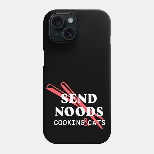 Send Noods ASAP Combo White Phone Case by CloudWalkerDesigns