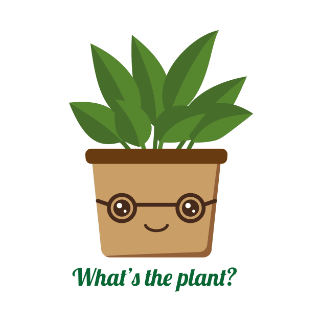 funny geek plant by Hakubiya