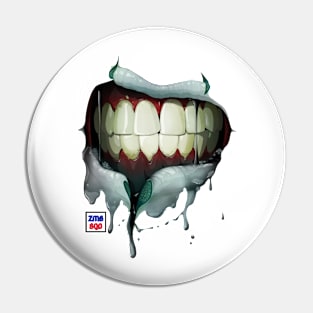 Zombie Snarl Apparel Pin