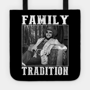 Retro Hank Jr Family Tradition Tote