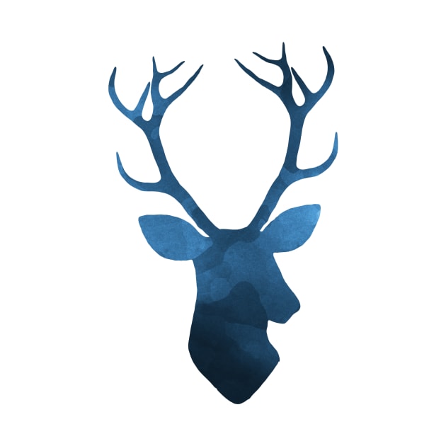 Blue deer by PallKris