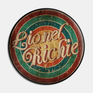 Circle Classic art - Lionel Richie Pin