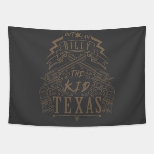 outlaw cross guns with ornaments Tapestry