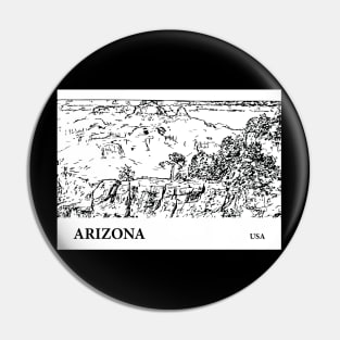 Arizona USA Pin