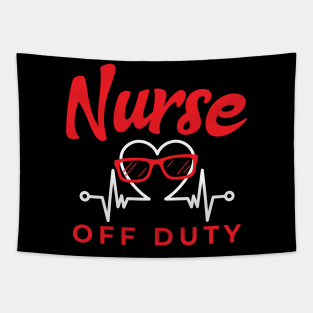 Nurse Off Duty Sunglasses Tapestry