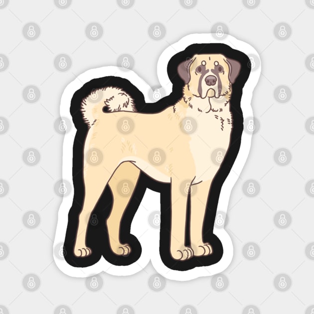 Anatolian Shepherd Magnet by Csieben