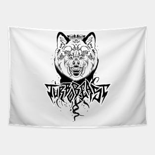 Wolf Eyes Turbo Beast Tapestry