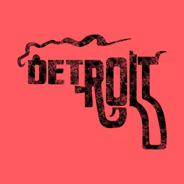 Detroit (Vintage/Distressed) by n23tees