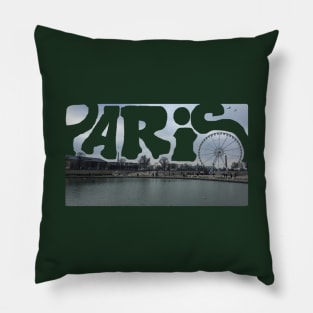 Paris Panorama Pillow