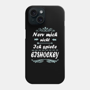 Eishockey Eishockeyschläger Team Puck Eis Phone Case