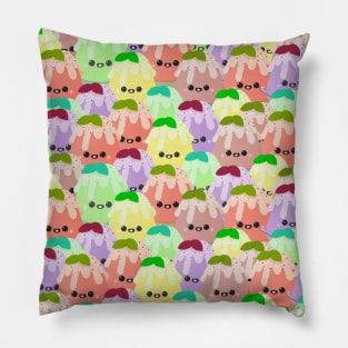 kawaii little kakigõri pattern Pillow