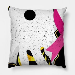 Boo Bees Breast Cancer Ghost Halloween Costume Pillow