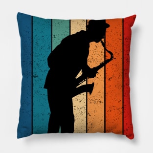 Vintage Saxophone Pillow