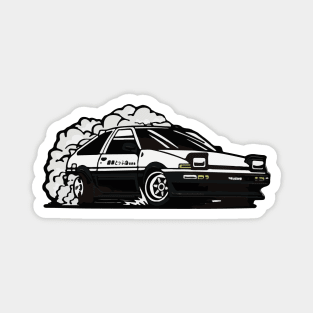 Takumi Fujiwara's Toyota AE86 [ Initial D ] Magnet