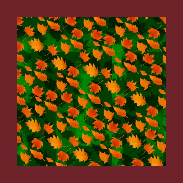 Autumn Pattern by Scratch