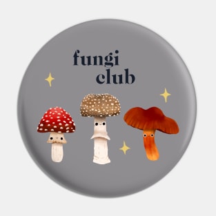 Fungi Club Pin