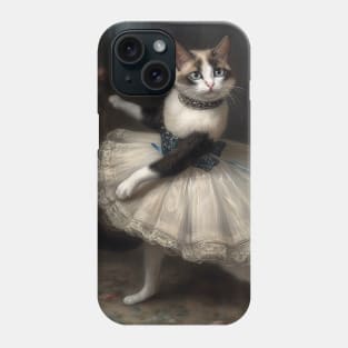 ballet cat 2 Phone Case