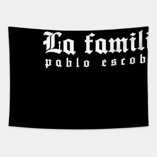 La familia Pablo Escobar Tapestry