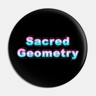 Sacred Geometry Pin