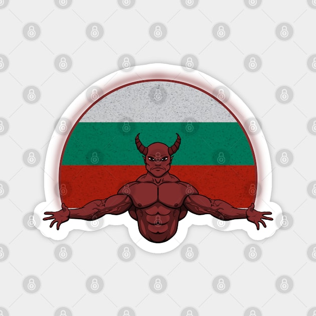 Devil Bulgaria Magnet by RampArt